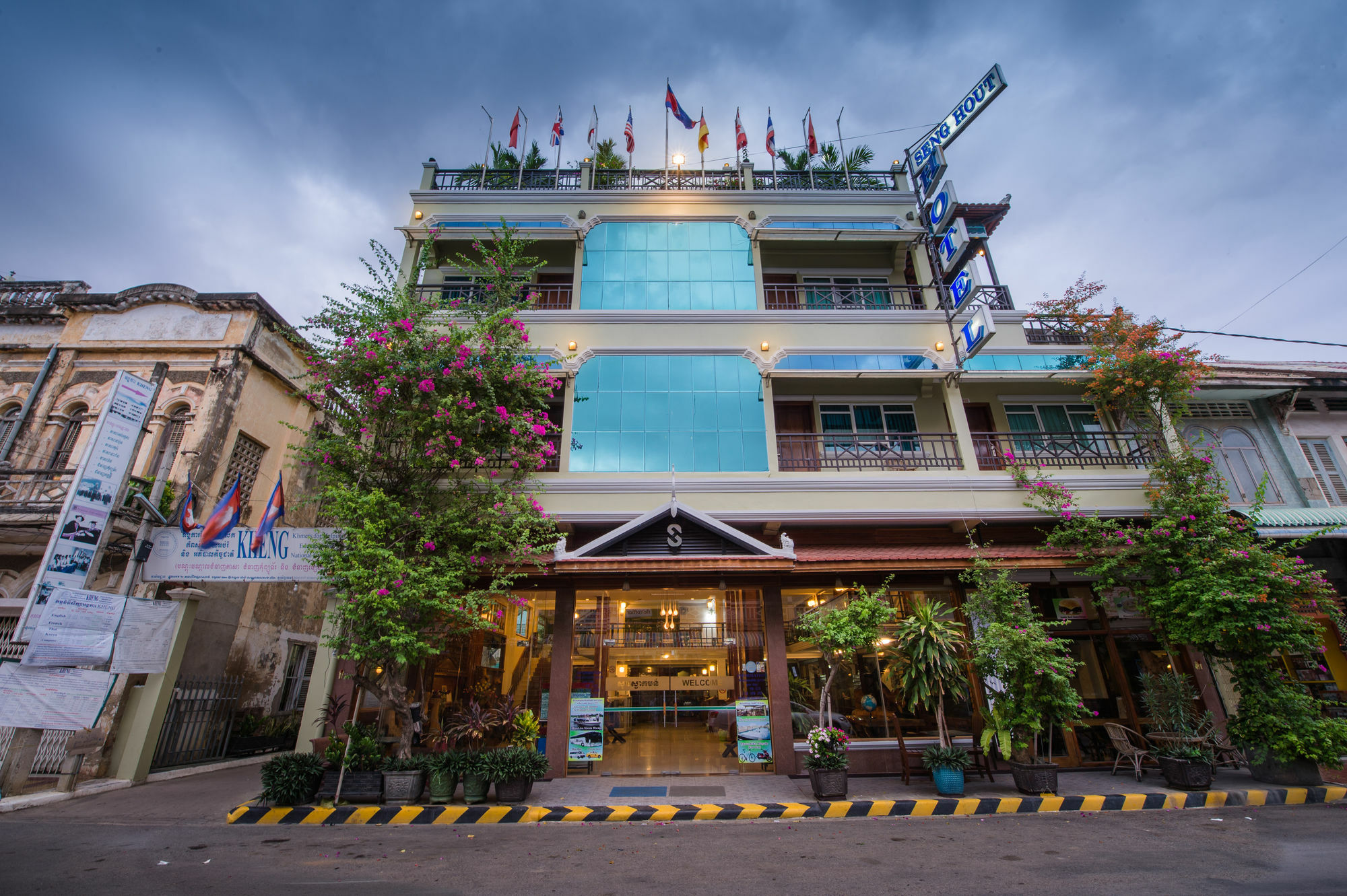 Seng Hout Hotel Battambang Buitenkant foto